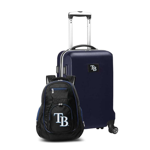 Tampa Bay Rays  Deluxe 2 Piece Backpack & Carry-On Set L104