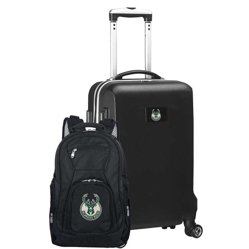 Milwaukee Bucks  Deluxe 2 Piece Backpack & Carry-On Set L104