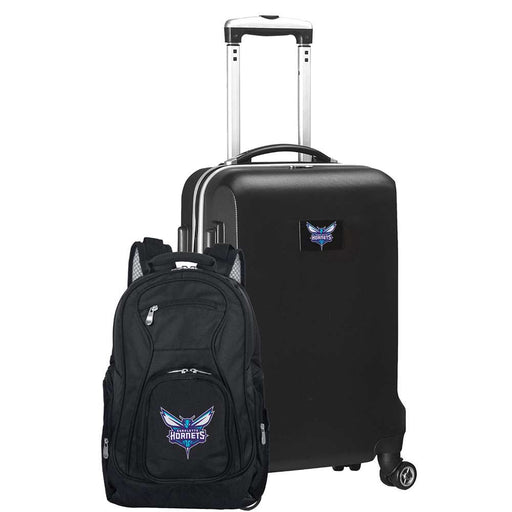 Charlotte Hornets Deluxe 2 Piece Backpack & Carry-On Set L104