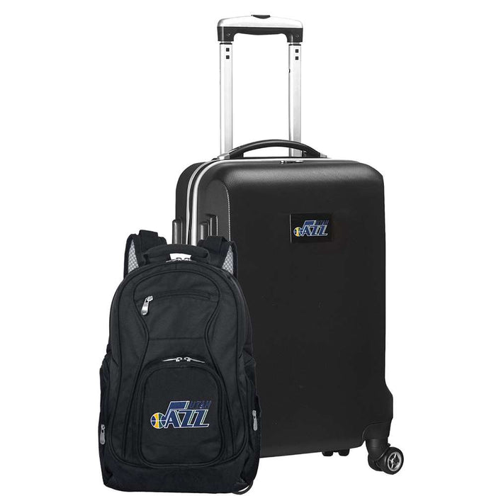 Utah Jazz  Deluxe 2 Piece Backpack & Carry-On Set L104