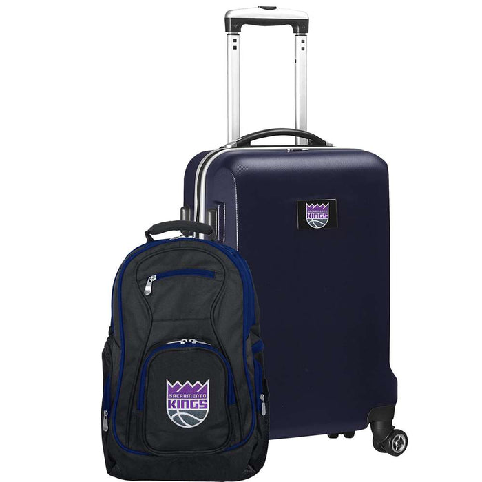 Sacramento Kings  Deluxe 2 Piece Backpack & Carry-On Set L104