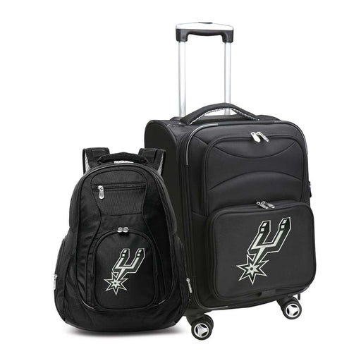 San Antonio Spurs  2-Piece Backpack & Carry-On Set L102