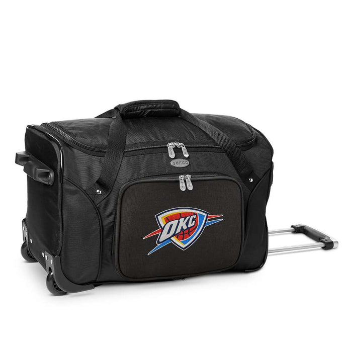 Oklahoma City Thunder  22" Wheeled Duffel Bag L401