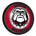 Georgia Bulldogs Uga - Round Slimline Lighted Wall Sign  