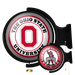 Ohio State Buckeyes Original Round Rotating Lighted Wall Sign  