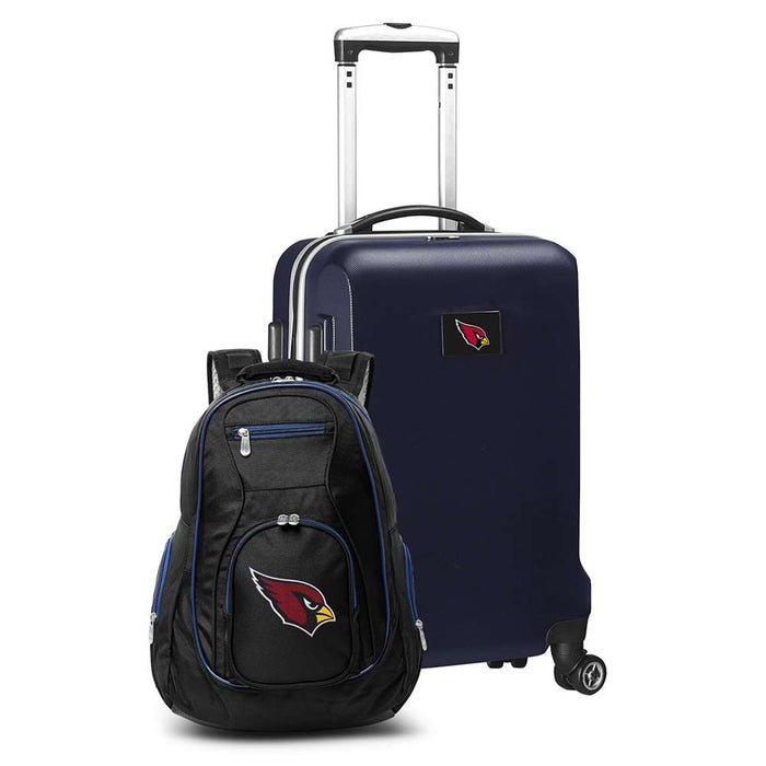 Arizona Cardinals  Deluxe 2 Piece Backpack & Carry-On Set L104