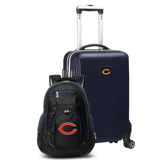 Chicago Bears  Deluxe 2 Piece Backpack & Carry-On Set L104