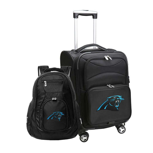 Carolina Panthers  2-Piece Backpack & Carry-On Set L102