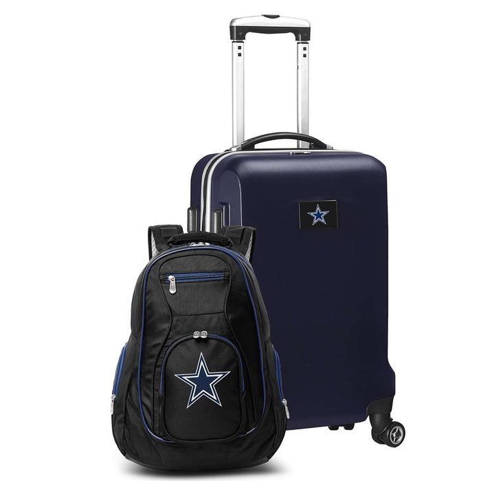 Dallas Cowboys  Deluxe 2 Piece Backpack & Carry-On Set L104