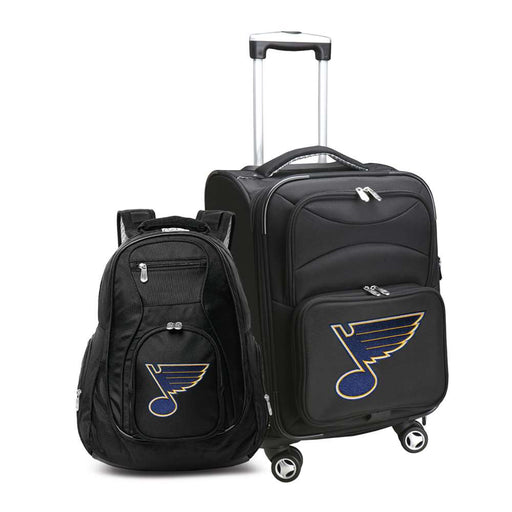 St Louis Blues  2-Piece Backpack & Carry-On Set L102