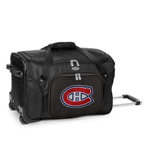 Montreal Canadians  22" Wheeled Duffel Bag L401