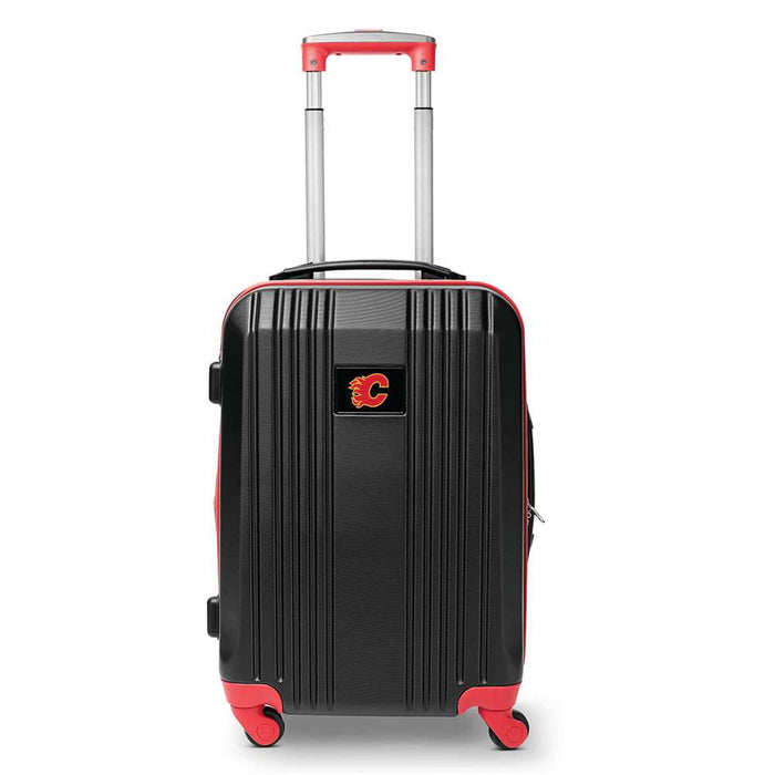 Calgary Flames  21" Carry-On Hardcase 2-Tone Spinner L208