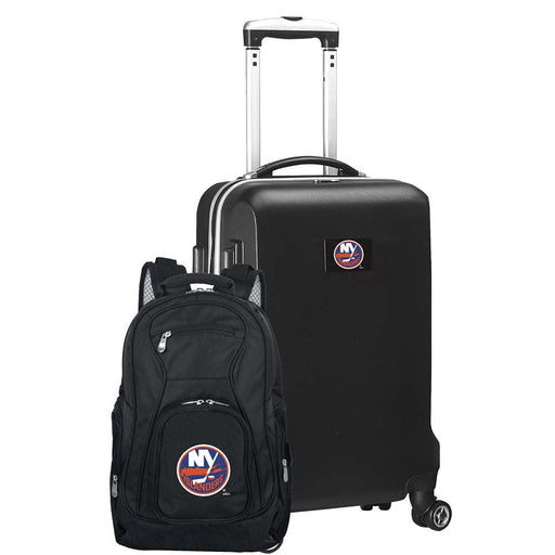 New York Islanders  Deluxe 2 Piece Backpack & Carry-On Set L104