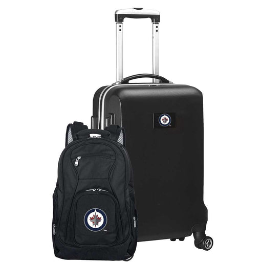 Winnipeg Jets  Deluxe 2 Piece Backpack & Carry-On Set L104