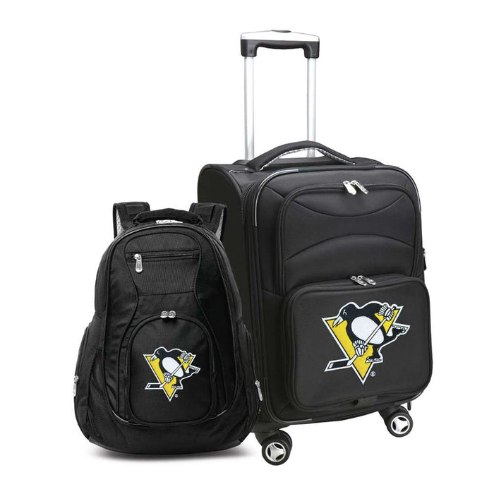 Pittsburgh Penguins  2-Piece Backpack & Carry-On Set L102