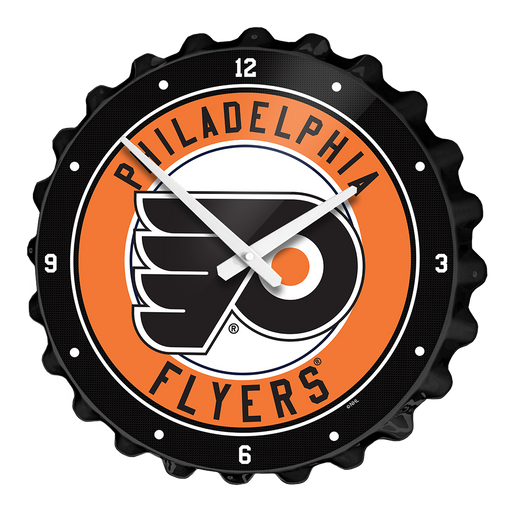 Philadelphia Flyers Bottle Cap Wall Clock  