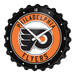 Philadelphia Flyers Bottle Cap Wall Clock  