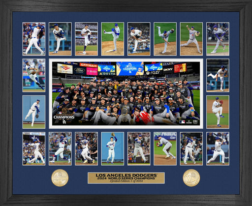 Los Angeles Dodgers 2024 World Series Champions Memorable Moments Bronze Coin Photo Mint