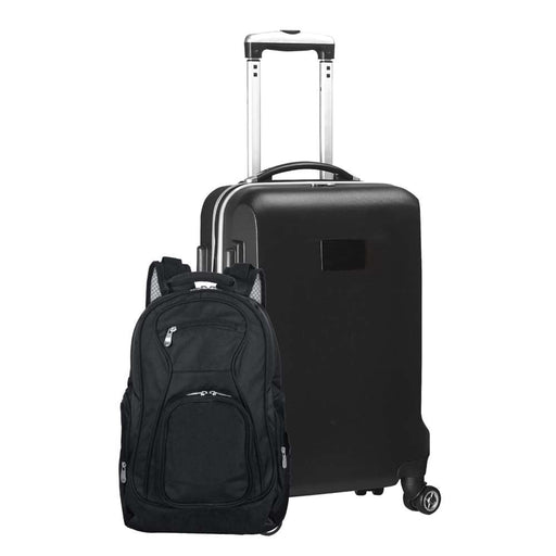 MOJO Denco Deluxe 2 Piece Backpack & Carry-On Set Black