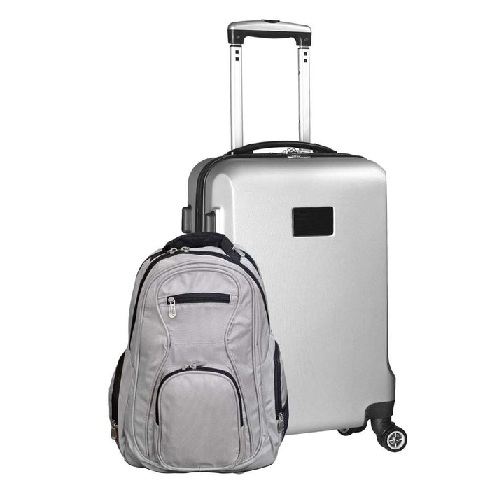 MOJO Denco Deluxe 2 Piece Backpack & Carry-On Set Gray