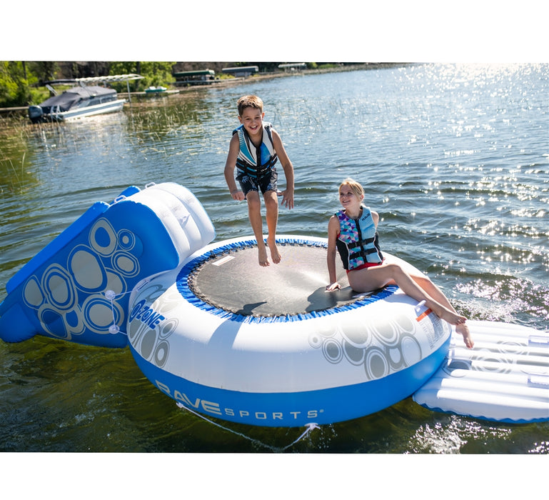 RAVE Sports O-Zone Plus Water Bouncer with Slide