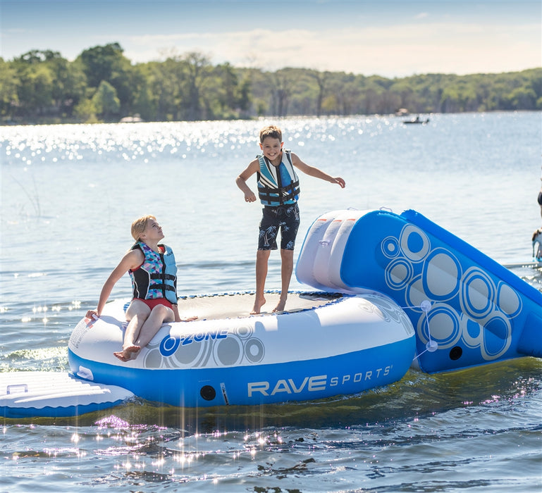 RAVE Sports O-Zone Plus Water Bouncer with Slide