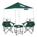 Michigan State Spartans Canopy Tailgate Bundle - Set Includes 9X9 Canopy, 2 Chairs and 1 Side Table