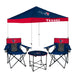 Houston Texans Canopy Tailgate Bundle - Set Includes 9X9 Canopy, 2 Chairs and 1 Side Table