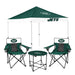 New York Jets Canopy Tailgate Bundle - Set Includes 9X9 Canopy, 2 Chairs and 1 Side Table