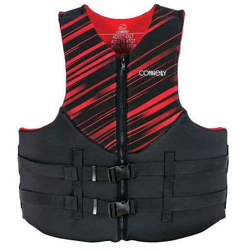 Connelly Men's Big and Tall Promo Neoprene Vest - Red Size 5XL