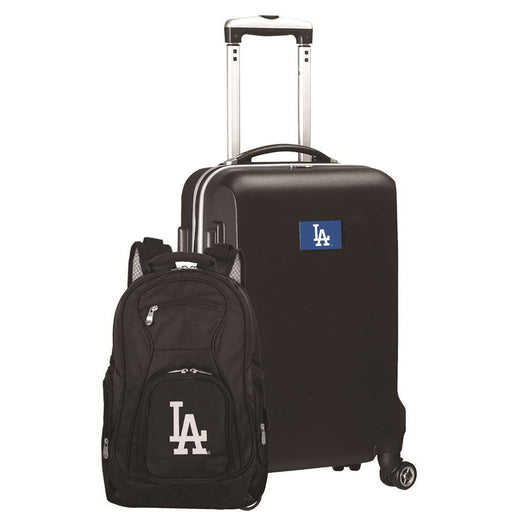 Los Angeles Dodgers  Deluxe 2 Piece Backpack & Carry-On Set