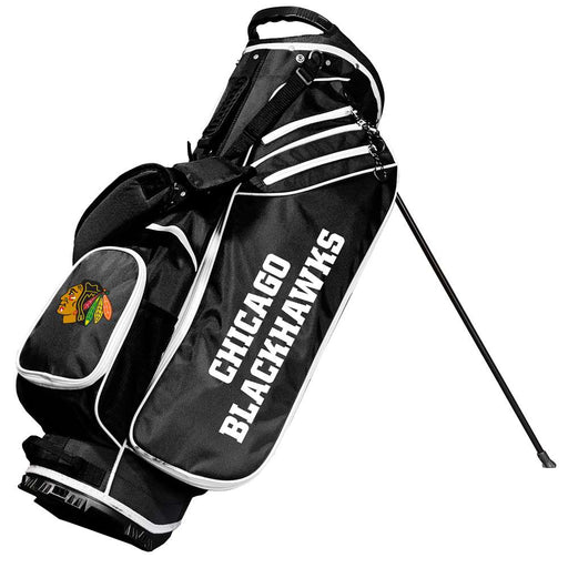 Chicago Blackhawks Birdie Stand Golf Bag Black