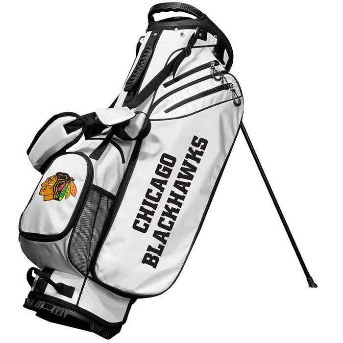 Chicago Blackhawks Birdie Stand Golf Bag - White