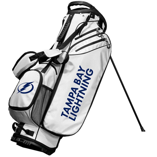 Tampa Bay Lightning Birdie Stand Golf Bag - White