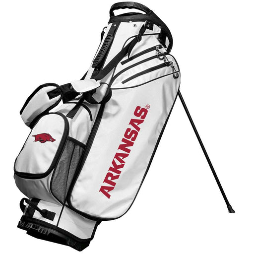 Arkansas Razorbacks Birdie Stand Golf Bag - White