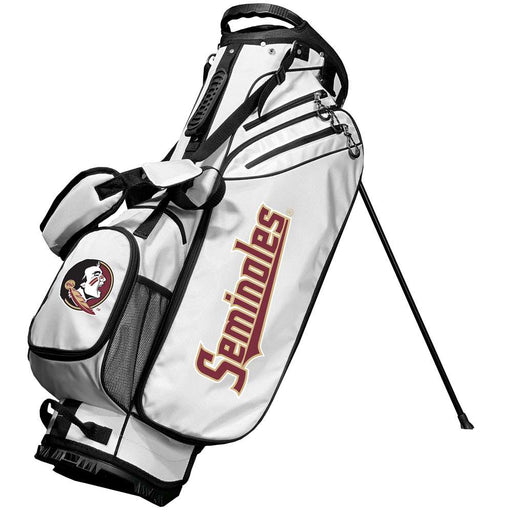 Florida State Seminoles Birdie Stand Golf Bag - White