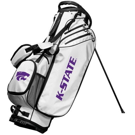 Kansas State Wildcats Birdie Stand Golf Bag - White