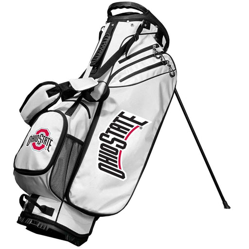 Ohio State Buckeyes Birdie Stand Golf Bag - White