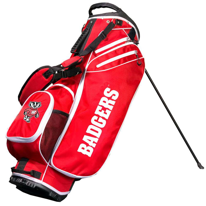 Wisconsin Badgers Birdie Stand Golf Bag Red