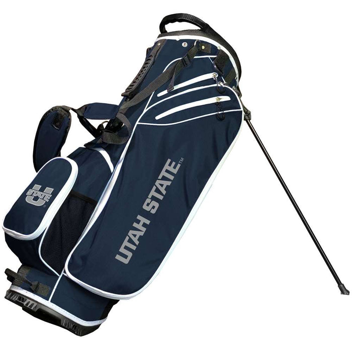 Utah State Aggies Birdie Stand Golf Bag - Navy