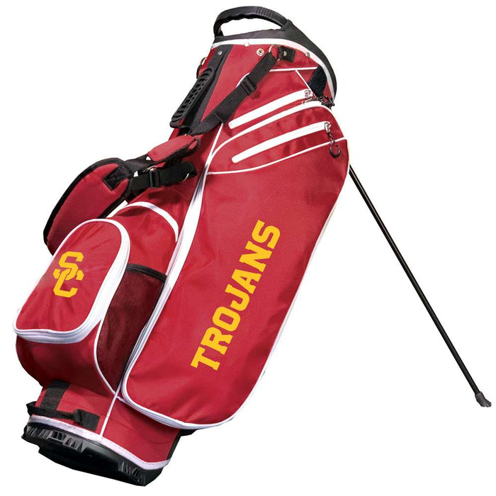 USC Trojans Southern California Birdie Stand Golf Bag - Dark Red