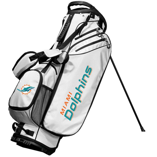 Miami Dolphins Birdie Stand Golf Bag - White