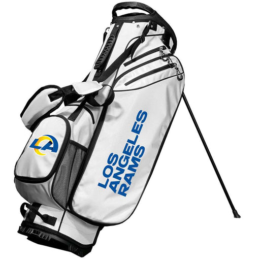 Los Angeles Rams Birdie Stand Golf Bag - White