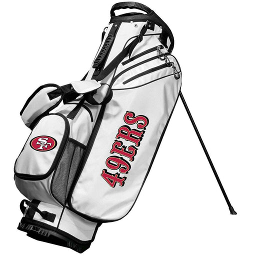 San Francisco 49ers Birdie Stand Golf Bag - White