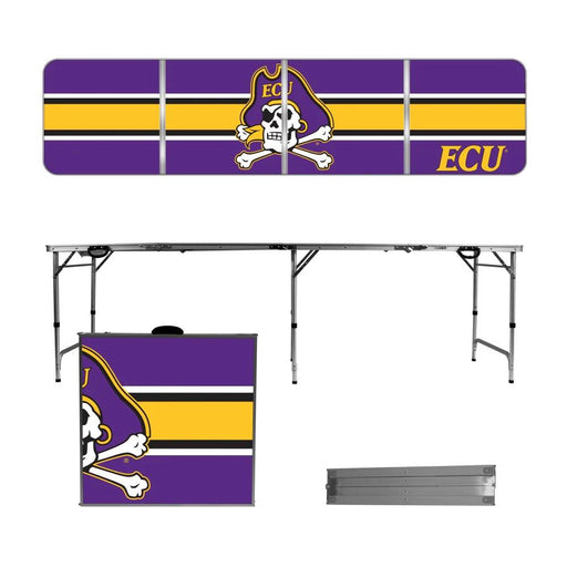 East Carolina Pirates Folding Tailgate Table 2Ft X 8Ft