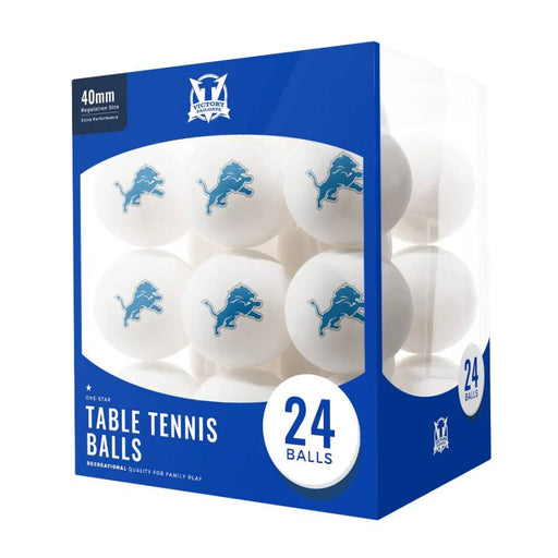 Detroit Lions Table Tennis Balls