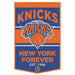 New York Knicks Wool Banner 18X36 in.