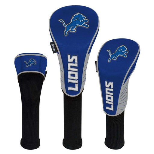 Detroit Lions Golf Club Headcovers - Set of Three